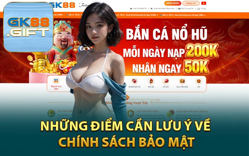 Những Điểm Cần Lưu Ý Về Chính Sách Bảo Mật